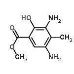 CAS#: 75144-20-6， Methyl 3,5-diamino-2-hydroxy-4-methylbenzoate