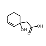 CAS#: 752149-07-8， (1-Hydroxy-2-cyclohexen-1-yl)acetic acid