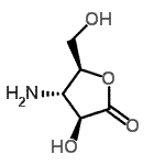 CAS#: 752170-69-7， (3S,4S,5S)-4-Amino-3-hydroxy-5-(hydroxymethyl)dihydro-2(3H)-furanone