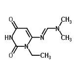 CAS#: 752222-78-9， N'-(3-Ethyl-2,6-dioxo-1,2,3,6-tetrahydro-4-pyrimidinyl)-N,N-dimethylimidoformamide