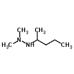 CAS#: 75267-97-9， 1,1-Dimethyl-2-(2-pentanyl)hydrazine