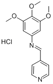 CAS#: 75273-85-7， 1-Pyridin-4-Yl-N-(3,4,5-Trimethoxyphenyl)Methanimine Hydrochloride