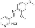 CAS#: 75273-92-6， N-(2,4-Dimethoxyphenyl)-1-Pyridin-3-Ylmethanimine Hydrochloride