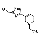 CAS#: 752958-57-9， 1-Ethyl-5-(2-ethyl-2H-tetrazol-5-yl)-1,2,3,6-tetrahydropyridine