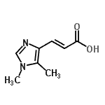 CAS#: 752983-79-2， (2E)-3-(1,5-Dimethyl-1H-imidazol-4-yl)acrylic acid