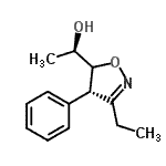 CAS#: 753012-69-0， (1R)-1-[(4S)-3-Ethyl-4-phenyl-4,5-dihydro-1,2-oxazol-5-yl]ethanol