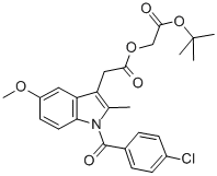 CAS#: 75302-98-6， Acemetacin tert-Butyl ester