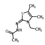 CAS#: 753028-07-8， N'-[(2E)-3-Ethyl-4,5-dimethyl-1,3-thiazol-2(3H)-ylidene]acetohydrazide