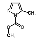 CAS#: 75326-00-0， Methyl 5-methyl-1H-pyrazole-1-carboxylate