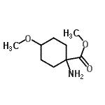 CAS#: 753441-74-6， Methyl 1-amino-4-methoxycyclohexanecarboxylate
