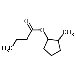 CAS#: 75378-40-4， 2-Methylcyclopentyl butyrate