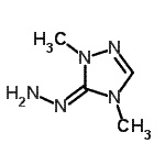 CAS#: 754201-45-1， (5Z)-5-Hydrazono-1,4-dimethyl-4,5-dihydro-1H-1,2,4-triazole