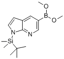 CAS#: 754214-61-4， [1-[(1,1-Dimethylethyl)Dimethylsilyl]-1H-Pyrrolo[2,3-b]Pyridin-5-Yl]-Boronic Acid Dimethyl Ester