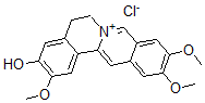 CAS#: 75491-93-9， 2,10,11-Trimethoxy-5,6-Dihydroisoquinolino[2,1-b]Isoquinolin-7-Ium-3-Ol Chloride