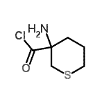 CAS#: 754916-86-4， 3-Aminotetrahydro-2H-thiopyran-3-carbonyl chloride