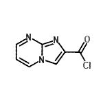 结构式 CAS# 754928-12-6, 咪唑并[1,2-a]嘧啶-2-甲酰氯