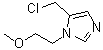 CAS#: 754973-68-7， 5-(Chloromethyl)-1-(2-methoxyethyl)-1H-imidazole
