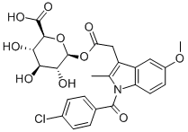CAS#: 75523-11-4， Indomethacin Acyl-beta-D-Glucuronide