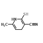 CAS#: 755759-47-8， 6-Methyl-2-sulfanyl-1,4-dihydro-3-pyridinecarbonitrile