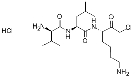 CAS#: 75590-15-7， D-valyl-N-[(1S)-5-amino-1-(2-chloroacetyl)pentyl]-L-Leucinamide
