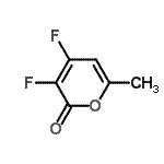 CAS#: 75599-88-1， 3,4-Difluoro-6-methyl-2H-pyran-2-one