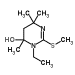 CAS#: 756426-43-4， 3-Ethyl-4,6,6-trimethyl-2-(methylsulfanyl)-3,4,5,6-tetrahydro-4-pyrimidinol