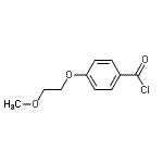 CAS#: 756478-87-2， 4-(2-Methoxyethoxy)benzoyl chloride