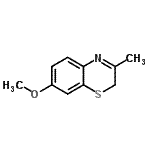 CAS#: 756486-46-1， 7-Methoxy-3-methyl-2H-1,4-benzothiazine