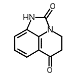 structure of CAS# 75655-10-6, 4H-Imidazo[4,5,1-ij]quinoline-2,6(1H,5H)-dione;4,5-dihydro-1H-imidazo[4,5,1-ij]quinoline-2,6-dione