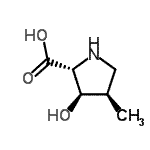 CAS#: 757185-80-1， (2R,3R,4R)-3-hydroxy-4-methyl-pyrrolidine-2-carboxylic acid