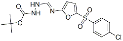 CAS#: 75745-76-5， Tert-Butyl N-[[(E)-[5-(4-Chlorophenyl)Sulfonylfuran-2-Yl]Iminomethyl]Amino]Carbamate