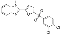 CAS#: 75745-85-6， 2-[5-(3,4-Dichlorophenyl)Sulfonylfuran-2-Yl]-1H-Benzimidazole