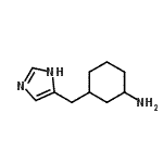 CAS#: 757885-20-4， 3-(1H-Imidazol-4-ylmethyl)cyclohexanamine