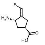 CAS#: 757942-70-4， (1S,3S,4Z)-3-Amino-4-(fluoromethylene)cyclopentanecarboxylic acid