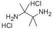 structure of CAS# 75804-28-3, 1,1,2,2-Tetramethylethylenediamine Dihydrochloride;2,3-Diamino-2,3-Dimethylbutane Dihydrochloride 1,1,2,2-Tetramethylethylenediamine Dihydrochloride;1,1,2,2-TETRAMETHYLETHYLENEDIAMINE DIHYDROCHLORIDE;2,3-DIAMINO-2,3-DIMETHYLBUTANE DIHYDROCHLORIDE