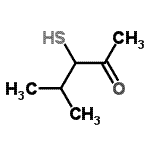 CAS#: 75832-79-0， 4-Methyl-3-sulfanyl-2-pentanone