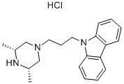 CAS#: 75859-05-1， 9-[3-(cis-3,5-Dimethyl-1-Piperazinyl)Propyl]Carbazole Monohydrochloride