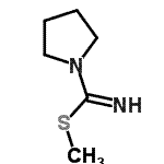 CAS#: 758658-51-4， Methyl 1-pyrrolidinecarbimidothioate