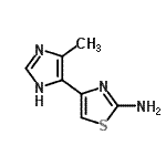 CAS#: 758718-69-3， 4-(4-Methyl-1H-imidazol-5-yl)-1,3-thiazol-2-amine