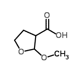 CAS#: 758726-23-7， 2-Methoxytetrahydro-3-furancarboxylic acid