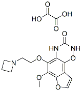 CAS 登录号：75883-59-9， N-(4,7-二甲氧基-6-(2-(1-氮杂环丁基)乙氧基)-5-苯并呋喃基)-N'-甲基脲草酸酯水合物
