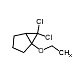 CAS#: 75906-17-1， 6,6-Dichloro-1-ethoxybicyclo[3.1.0]hexane