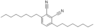 CAS#: 75942-39-1， 3,6-bis(octyloxy)-1,2-Benzenedicarbonitrile