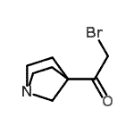 CAS 登录号：759424-79-8， 1-(1-氮杂双环[2.2.1]庚-4-基)-2-溴乙烷酮