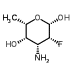 CAS#: 759424-97-0， 3-Amino-2,3,6-trideoxy-2-fluoro-beta-L-talopyranose