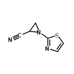 CAS#: 75985-89-6， 1-(1,3-Thiazol-2-yl)-2-aziridinecarbonitrile