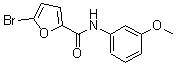 CAS#: 75991-00-3， 5-Bromo-N-(3-methoxyphenyl)-2-furamide