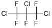 structure of CAS# 76-17-5, 1,2,3-Trichloropentafluoropropane;1,2,3-Trichloro-1,1,2,3,3-Pentafluoro-Propane;1,2,3-Trichloropentafluoropropane;Propane, 1,2,3-Trichloro-1,1,2,3,3-Pentafluoro-