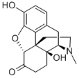 结构式 CAS# 76-41-5, 氢羟吗啡酮