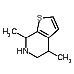 CAS#: 760129-20-2， 4,7-Dimethyl-4,5,6,7-tetrahydrothieno[2,3-c]pyridine